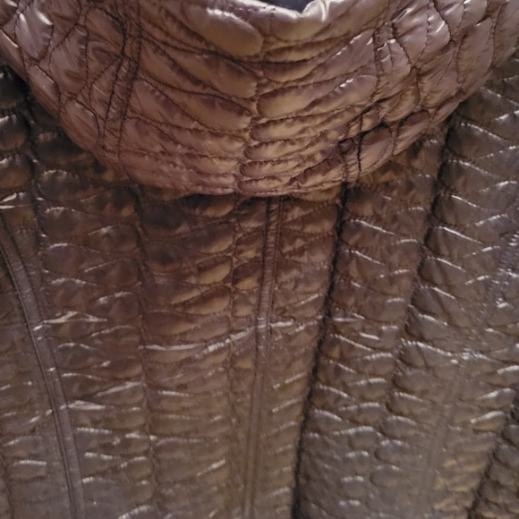 Chico's Black Quilted Jacket - Picture 9 of 16